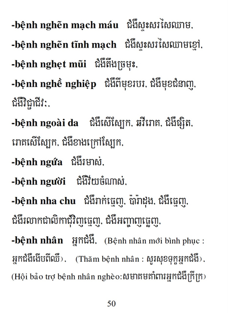 Từ điển Việt Khmer