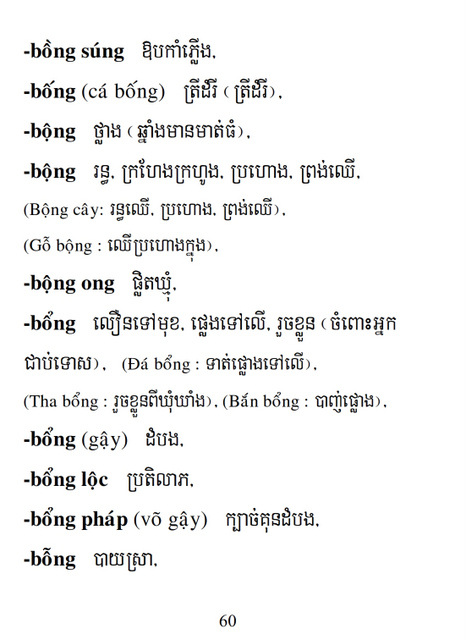 Từ điển Việt Khmer