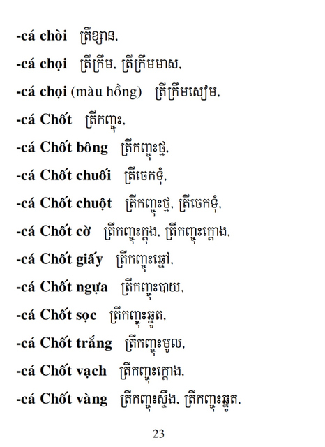 Từ điển Việt Khmer