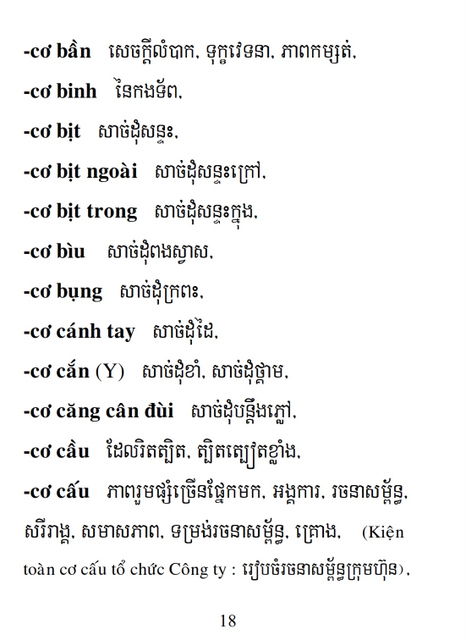 Từ điển Việt Khmer