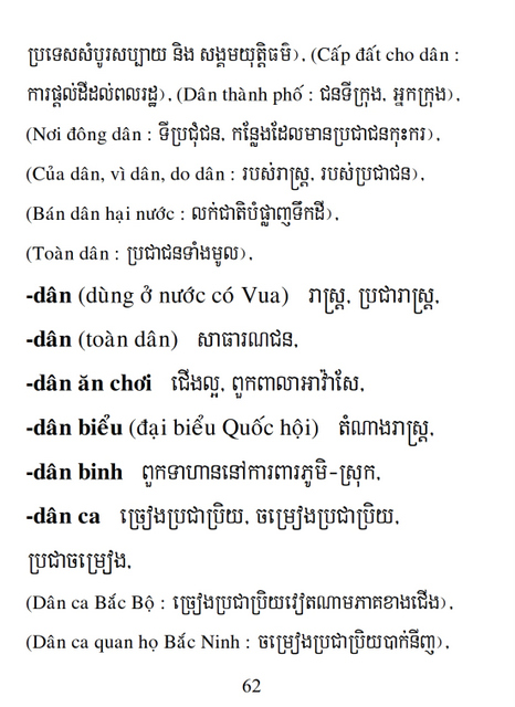 Từ điển Việt Khmer