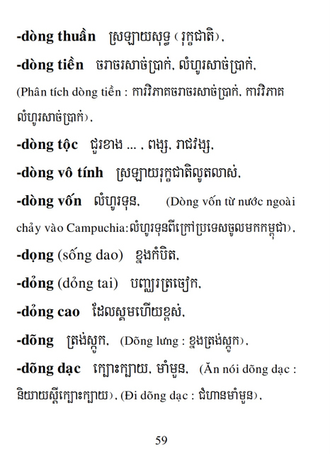 Từ điển Việt Khmer