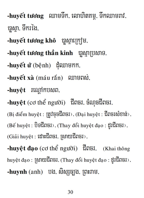 Từ điển Việt Khmer