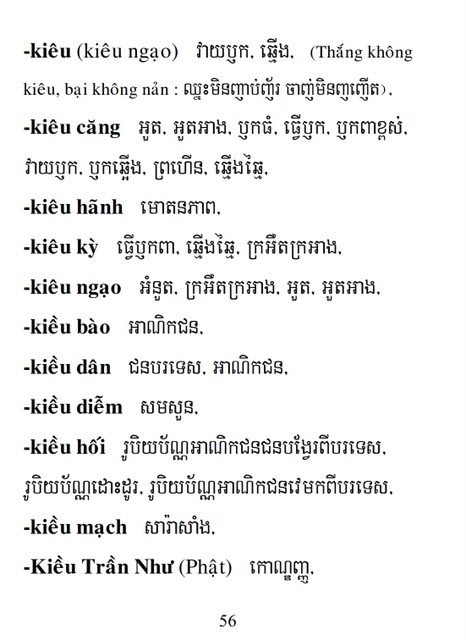 Từ điển Việt Khmer