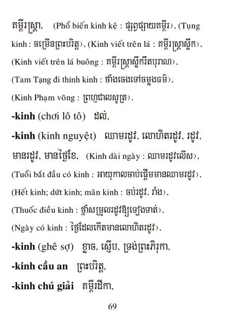 Từ điển Việt Khmer