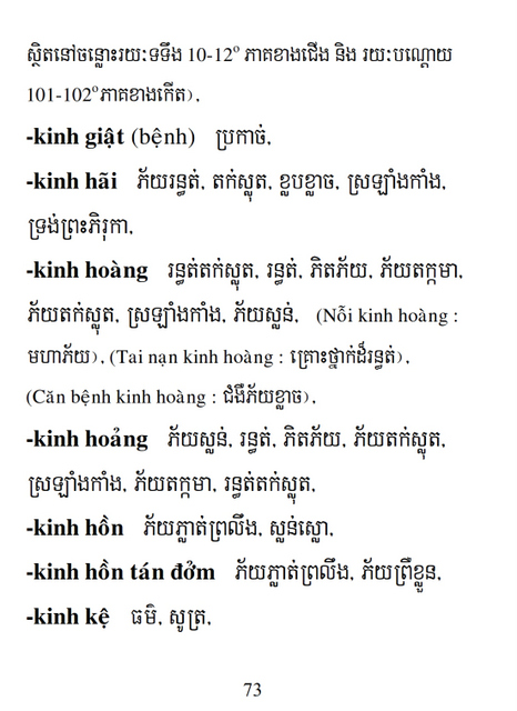 Từ điển Việt Khmer