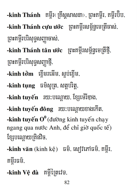 Từ điển Việt Khmer