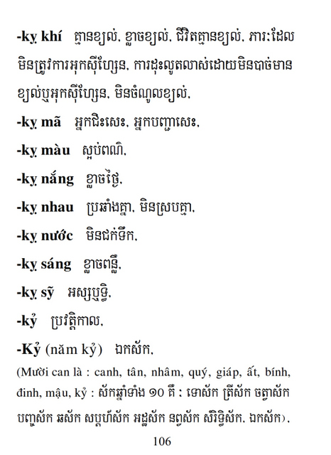 Từ điển Việt Khmer