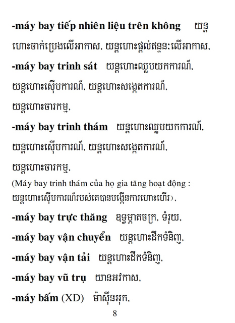 Từ điển Việt Khmer