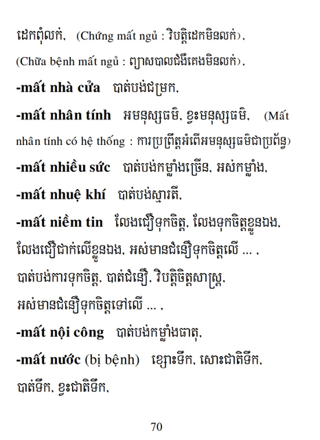 Từ điển Việt Khmer