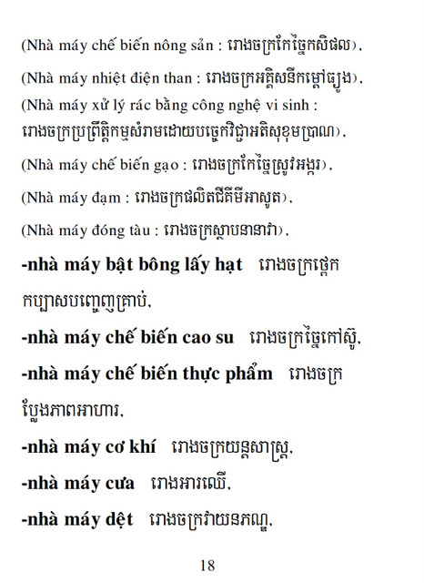 Từ điển Việt Khmer