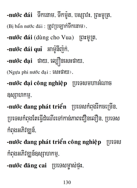 Từ điển Việt Khmer
