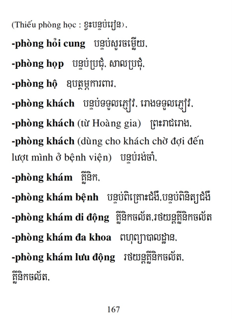 Từ điển Việt Khmer