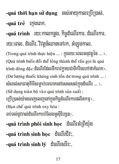 Từ điển Việt Khmer