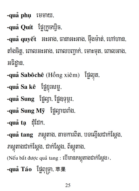 Từ điển Việt Khmer