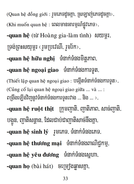 Từ điển Việt Khmer