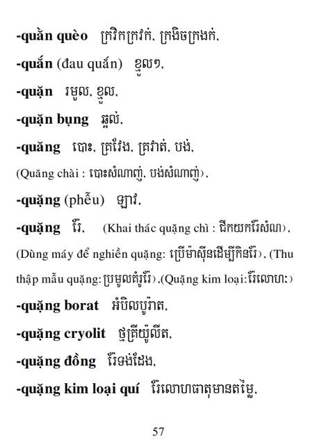Từ điển Việt Khmer