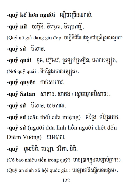 Từ điển Việt Khmer