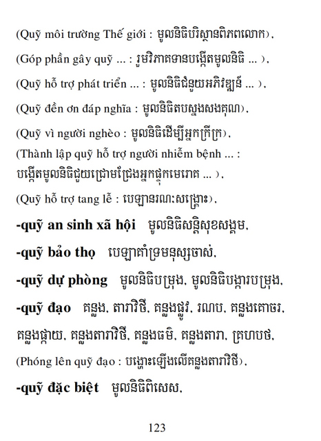 Từ điển Việt Khmer