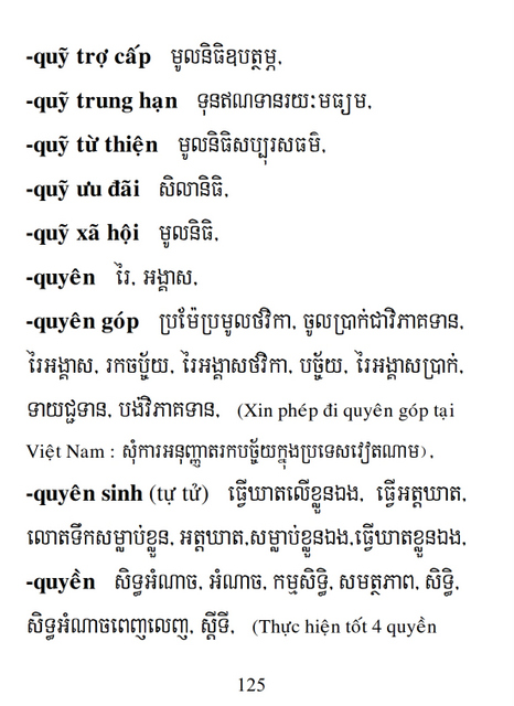 Từ điển Việt Khmer