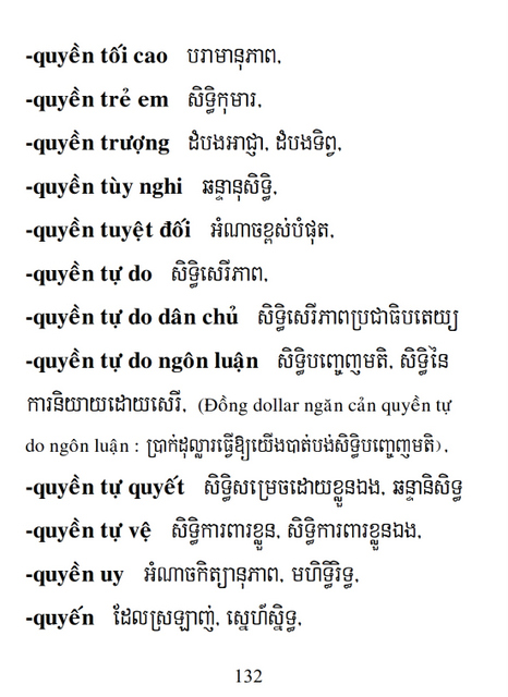 Từ điển Việt Khmer