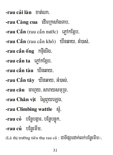Từ điển Việt Khmer