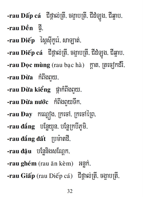 Từ điển Việt Khmer