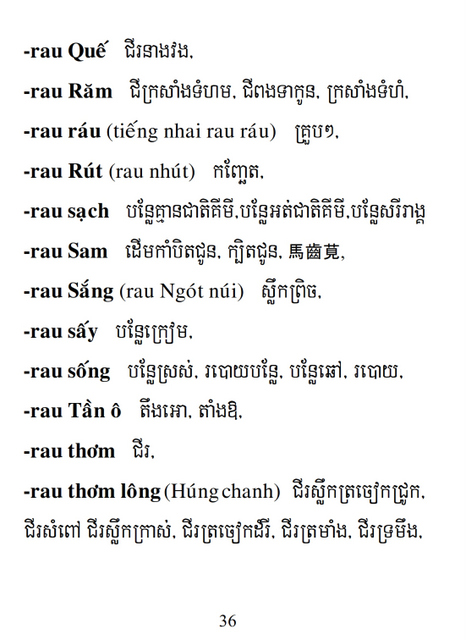 Từ điển Việt Khmer