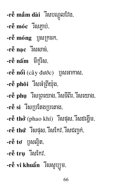 Từ điển Việt Khmer