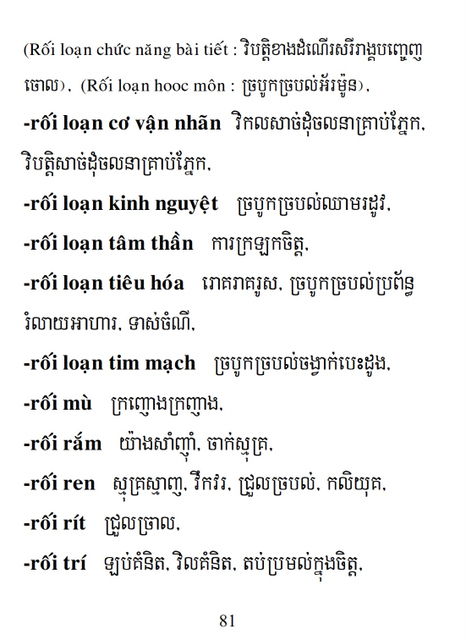 Từ điển Việt Khmer