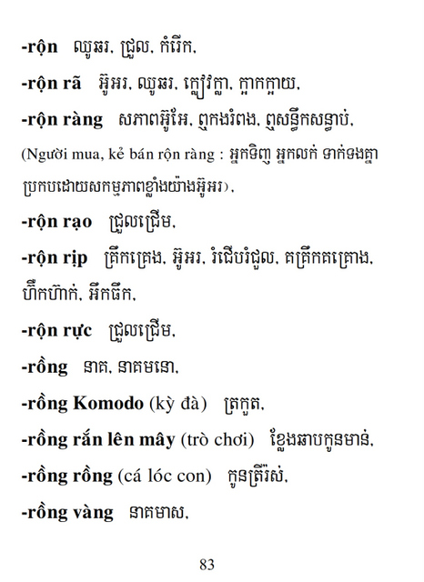 Từ điển Việt Khmer