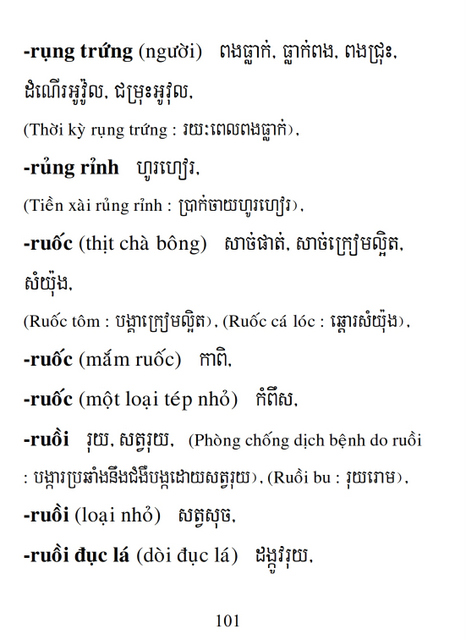 Từ điển Việt Khmer