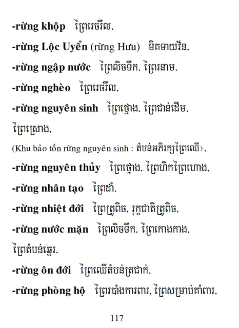 Từ điển Việt Khmer