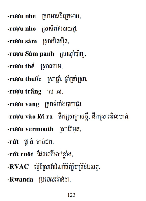 Từ điển Việt Khmer