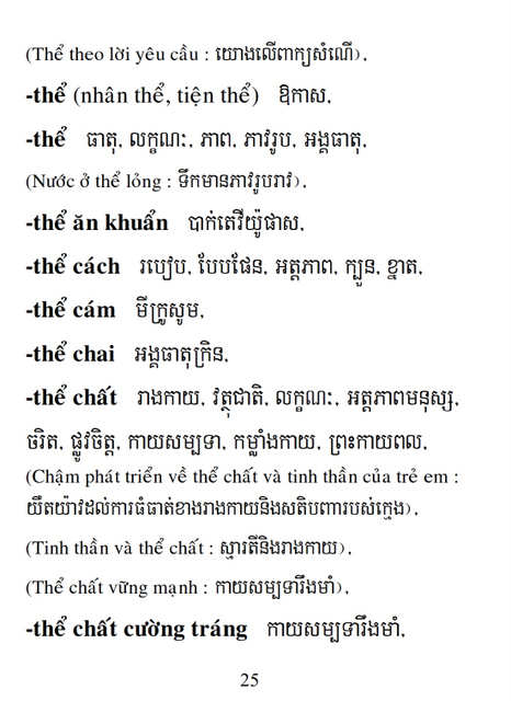 Từ điển Việt Khmer